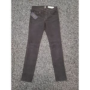 Rag & Bone Womens Corduroy‎ Size 24 Brown Skinny Pants